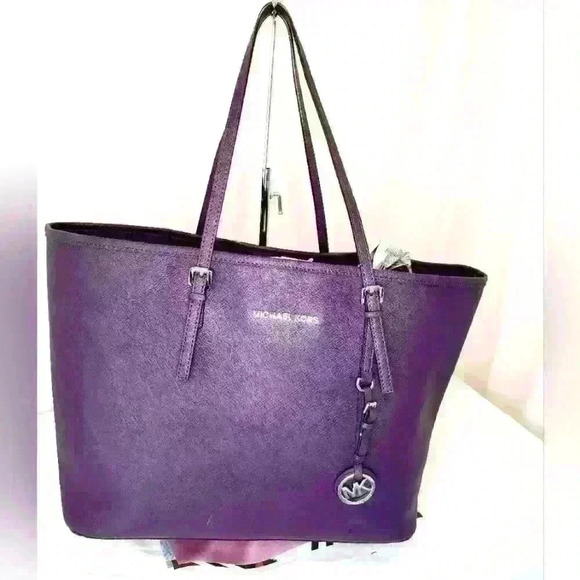 MICHAEL MICHAEL  KORSEliza Extra-Large Pebbled Leather Tote - Picture 1 of 5